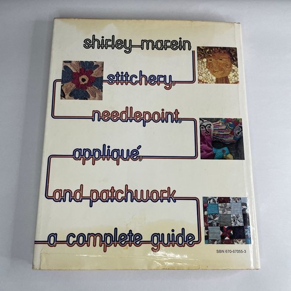 Stitchery Needlepoint Applique & Patchwork A Complete Guide by Shirley Marein - Picture 4 of 4